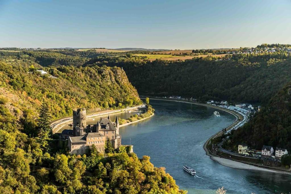 #1 Studioapartment Mit Loreleyblick Direkt An Der Schoensten Etappe Des Rheinsteigs Patersberg 外观 照片
